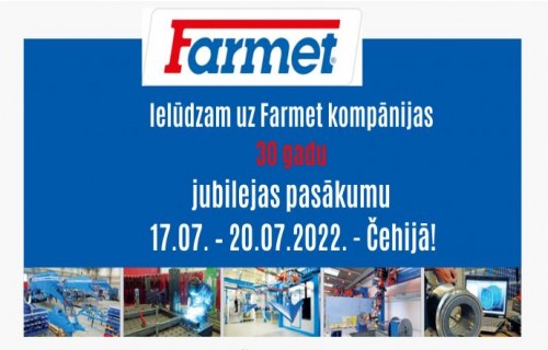 FARMET 30 gadu jubilejas pasākums Čehijā