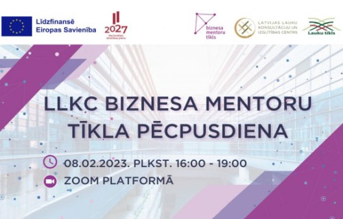 LLKC Biznesa mentoru tīkla pēcpusdiena