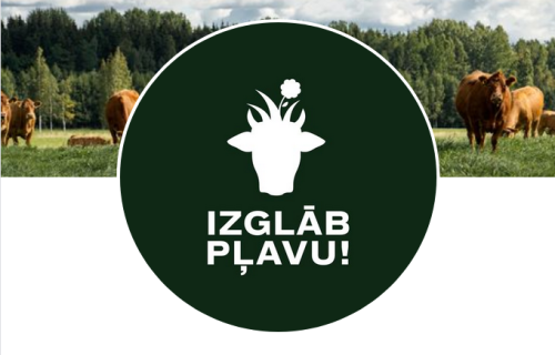 Zemnieki aicina "IZGLĀB PĻAVU" - ēdienkartē iekļaut Latvijas liellopa gaļu!