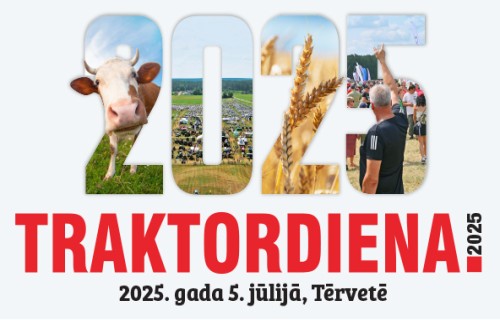 Lielpasākums TRAKTORDIENA 2025 jau 5. jūlijā Tērvetē!