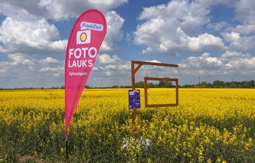 “#LaukiZied” atgriežas sesto gadu ar līdz šim lielāko fotostendu skaitu Latvijā.