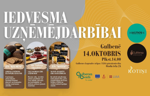Stāsti, kas iedvesmo darīt - Gulbenē uzņēmēji dalīsies savā pieredzē