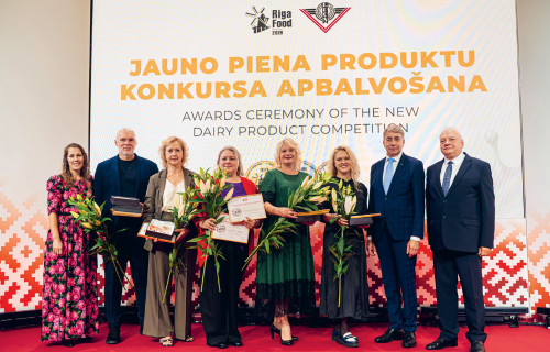 Jauno piena produktu konkursā izceļas Latvijas piena pārstrādātāju inovācijas