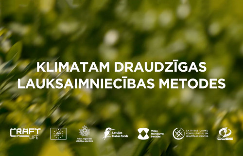 Tiešsaistes konference “Klimatam draudzīgas lauksaimniecības metodes”.